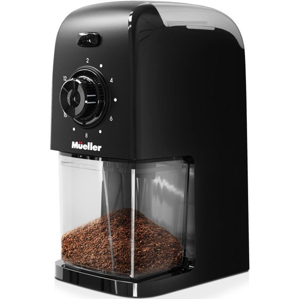 Mueller Home Electric Flat Burr Coffee Grinder & Reviews Wayfair